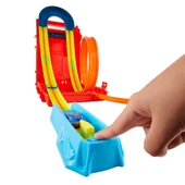 HDX78 HW Track Builder Benzin Bidonu Akrobasi Seti, Hot Wheels Track Builder - 4