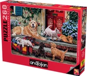 Anatolian 260 Parça Dost Köpekler Çocuk Puzzle thumbnail 2
