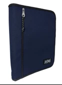 Jacbag Lacivert A4 Organizer Fermuarlı Dosya ve Evrak Çantası (Erkek) - 1