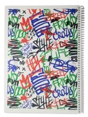 Tigra Star 80 Yaprak Kareli Spiralli A4 Okul Defteri - Grafiti - 1