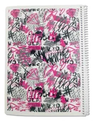 Tigra Star 80 Yaprak Kareli Spiralli A4 Okul Defteri - Mor Grafiti - 1