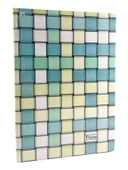 TNote Ciltli Kuşe Kaplama 120 Yaprak Çizgili Not Defteri - Yeşil - 17x24 cm - 2