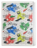 Tigra Star 80 Yaprak Çizgili Spiralli A4 Okul Defteri - Ayakkabı Kaykay - 1