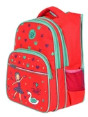 WaddellBag Kız Çocuk Kırmızı Balerin İlkokul Sırt Çantası - 3