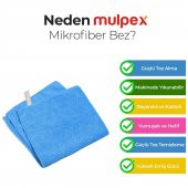 Mulpex Mikrofiber Genel Temizlik Bezi Mavi 40X40 cm. - 400 Adet - 1