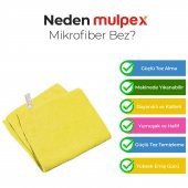 Mulpex Mikrofiber Genel Temizlik Bezi Sarı 40X40 cm. - 400 Adet - 2