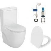 Norm 501 Duvara Sıfır Klozet + Norm Yavaş Kapak + VitrA İç Takım Set - 1