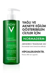 Vichy Normaderm Phytosolution Arındırıcı Yüz Temizleme Jeli, Yağlı ve Karma Ciltler 400 ml 3337875663083 - 2