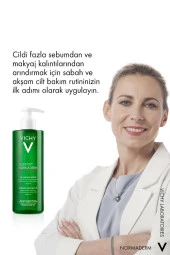 Vichy Normaderm Phytosolution Arındırıcı Yüz Temizleme Jeli, Yağlı ve Karma Ciltler 400 ml 3337875663083 - 5
