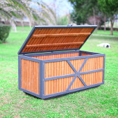 MANDU Ahşap Bahçe Sandığı - 3