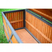 MANDU Ahşap Bahçe Sandığı - 4