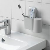 Vanztuzlu Diş Fırçalık, 16 cm MeridyenDukkan Pratik Banyo Dekorasyon Ürünleri thumbnail 6