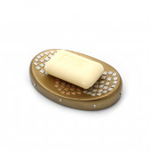 ACBS0010C SABUNLUK ALTIN MOZAİK MODEL POLİRESİN 12x9x4cm thumbnail 1