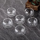 Tohana 6 lı Çift Cidarlı Mini Sosluk Drajelik Lokumluk 75136 - 1