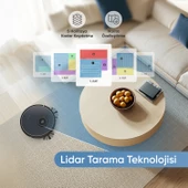 katya Z Akıllı Robot Süpürge Mop Özellikli - 4