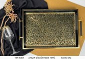 Beyler Dikdörtgen Ahşap Tepsi 1TEP-5007 - 1