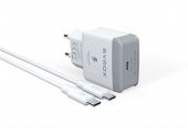 Syrox 3.0A Type-C to Type-C Hızlı Şarj & Data Kablosu PD18T - 1
