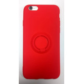 Apple iphone 7/8 Renkli Yüzüklü Standlı Yumuşak Slikon Kılıf - 5
