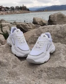 Dunlop 2323 Beyaz Fuspetli Kalın Taban Spor Ayakkabı - 3