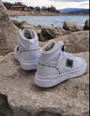 Dunlop 2238-2243 Beyaz, Fuspetli Ortapedik Boğazlı  Basket Spor Ayakkabı - 2