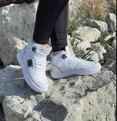 Dunlop 2238-2243 Beyaz, Fuspetli Ortapedik Boğazlı  Basket Spor Ayakkabı - 8