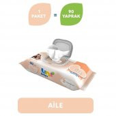 Uni Baby 90Lı Islak Havlu Aile - 1