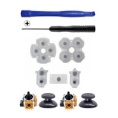 PS4 030 040 050 055 Analog Motor Topuz İç Lastik Tornavida Ayırıcı Tamir Seti PS4 Kol Tamiri - 1