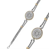 Gümüş Süleyman Mührü Erkek Bileklik thumbnail 2