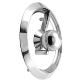 Della Sarkaç Mobilya Mutfak Konsol Dolap Dolabı Çekmece Kulpu Kulpları Kulbu Krom Plastik Kulp thumbnail 5