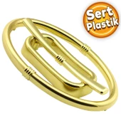 Büyük Zümre Mobilya Çekmece Mutfak Kapak Dolap Dolabı Kulpu Kulbu 32 Mm Gold Sert Plastik Kulpları - 1