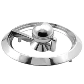 Della Sarkaç Mobilya Mutfak Konsol Dolap Dolabı Çekmece Kulpu Kulpları Kulbu Krom Plastik Kulp thumbnail 4