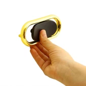 Küçük Trend Düğme Mobilya Mutfak Çekmece Dolap Dolabı Kulpu Kulbu Plastik Mat Siyah Gold Kulp 32 Mm thumbnail 4