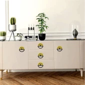 Montana Çekmece Dolap Dolabı Kulpu Kulbu 32 Mm Sert Plastik Mat Siyah Gold Kulpları Mobilya Mutfak thumbnail 3