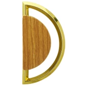 Regnum Kulp Mobilya Mutfak Çekmece Dolap Dolabı Kapak Kulpu Kulpları Kulbu Plastik Ceviz Gold thumbnail 6