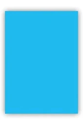 Umur Fosforlu Fon Kartonu (fluo) 160 Gram 50 x 70 Cm Fosforlu Mavi (100 Lü Paket) - 1