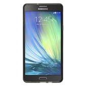 Samsung Galaxy A8 (A800) Kılıf Soft Silikon Şeffaf-Siyah Arka Kapak - 2