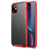Smcase iPhone 11 Kılıf Vonk Hibrit Silikon  Tam Kapatan Ekran Koruyucu thumbnail 5