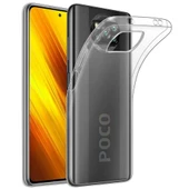 Smcase Xiaomi Poco X3 NFC Kılıf Lüks Tpu Korumalı Silikon Nano Ekran Koruyucu - 1