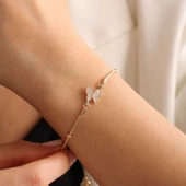 Kuş Kafesi Altın Bileklik Kelebek - 3