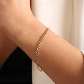 Altın Gurmet Bileklik 3mm - 1