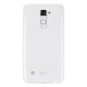 LG Stylus 2 Kılıf Soft Silikon Şeffaf Arka Kapak - 1