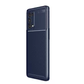 Smcase Oppo Reno 5 5G Kılıf Kamera Korumalı Karbon Dokulu Silikon  Tam Kapatan Ekran Koruyucu - 9