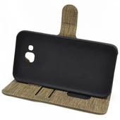 Smcase Xiaomi Redmi Note 10 Pro Kılıf Kumaş Spor Standlı Cüzdan - 7