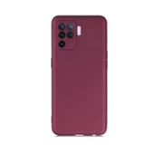 Smcase Oppo Reno 5 Lite Kılıf Kamera Korumalı Premier Silikon  Nano Ekran Koruyucu - 5