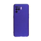 Smcase Oppo Reno 5 Lite Kılıf Kamera Korumalı Premier Silikon  Nano Ekran Koruyucu - 7