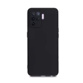 Smcase Oppo Reno 5 Lite Kılıf Kamera Korumalı Premier Silikon  Nano Ekran Koruyucu - 1