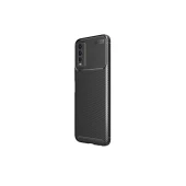 Smcase Vivo Y20 Kılıf Kamera Korumalı Karbon Dokulu Negro Silikon thumbnail 2