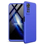 Smcase Xiaomi Redmi Note 11s Global Kılıf 360 Ays zore Sert Kapak - 9