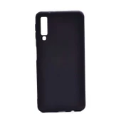 Smcase Samsung Galaxy A7 2018 Lüks Silikonlu Kılıf  Tam Kapatan Cam - 4