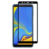 Smcase Samsung Galaxy A7 2018 Lüks Silikonlu Kılıf  Tam Kapatan Cam - 7